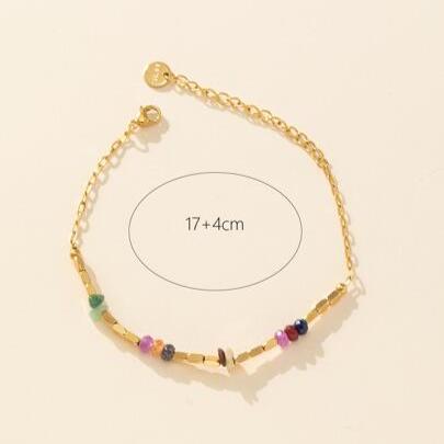 Natural Gem Stones Bracelet