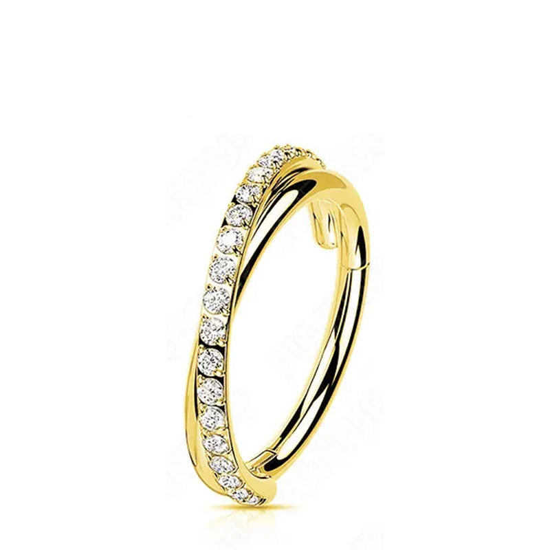 Titanium Marva Conch Piercing (1.2mm/10mm)