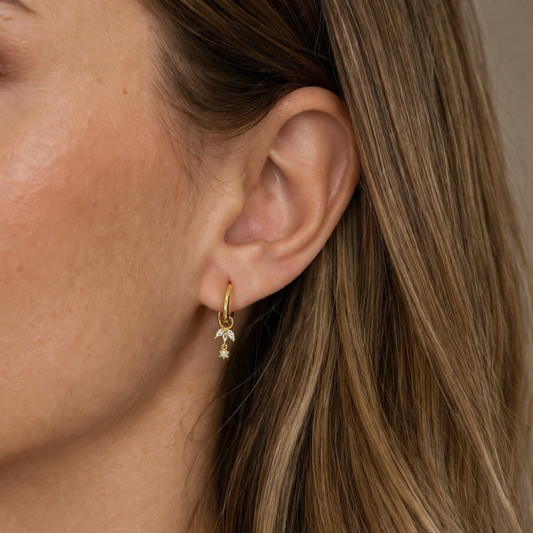 925 Silver Sterling Clove Earring ( one Piece )