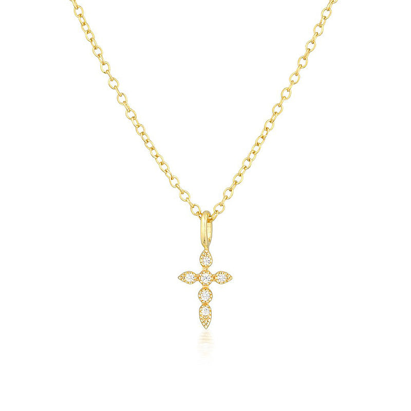 Punk Cross Pendant Neckalce