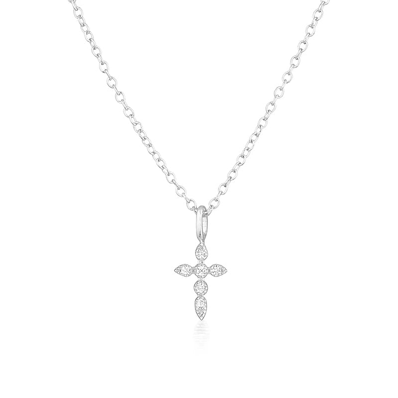 Punk Cross Pendant Neckalce