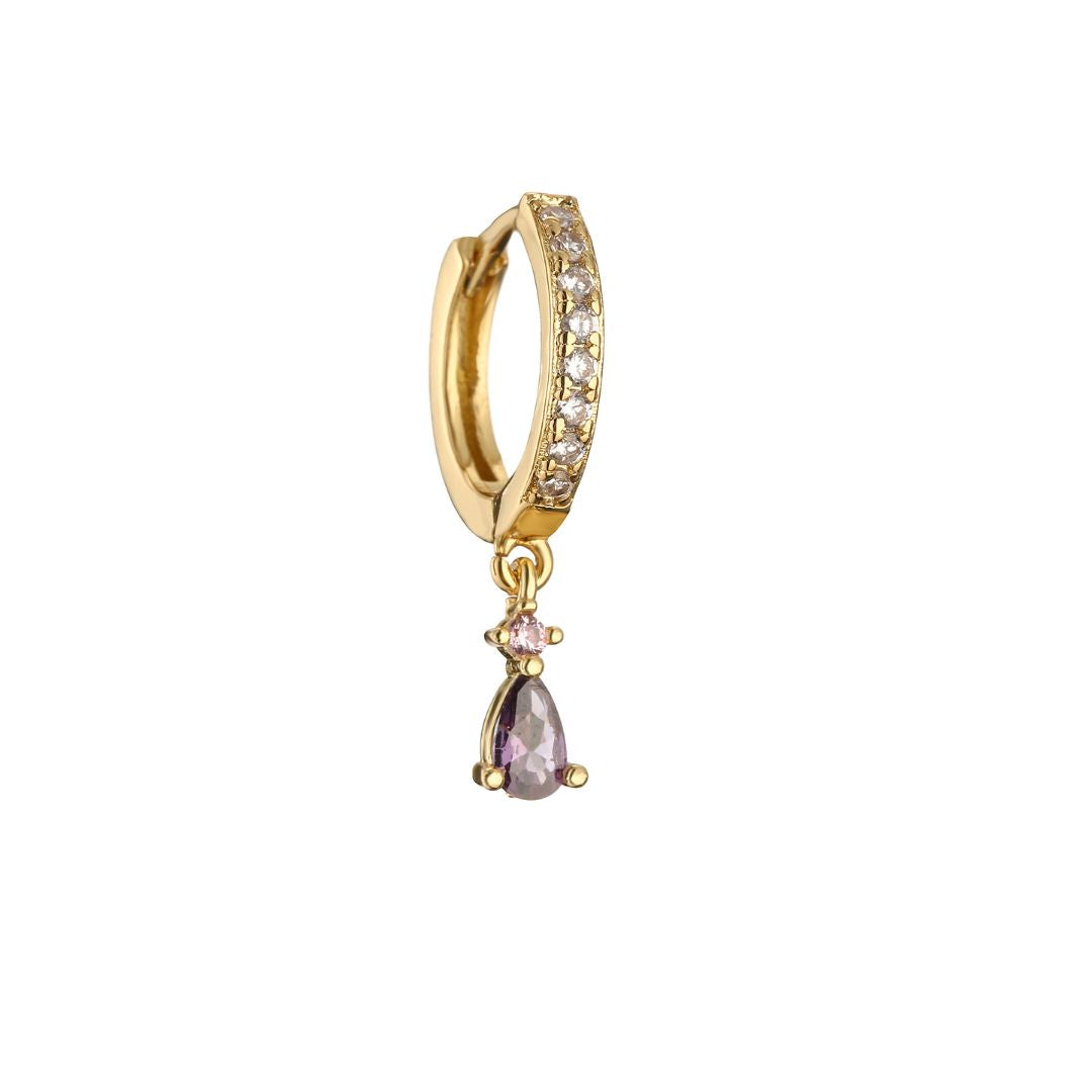 Tear Drop Earring hypoallergenic ( one piece )