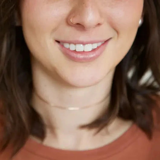 Titanium Nose Ring Septum Clicker (8mm, 20 G A U G E)